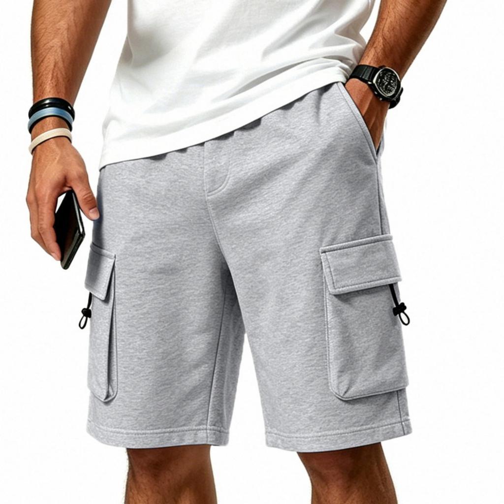 Mens Athletic Shorts Casual Gym Shorts Men with Multi Pockets Loose Fit Workout Shorts Men for Outdoor Sports Running
