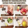 Adjustable Apple Corer Food Grade Stainless Steel Tool Kitchen with Hook and Ergonomic Grip for Efficient Coring of  Snow Pear