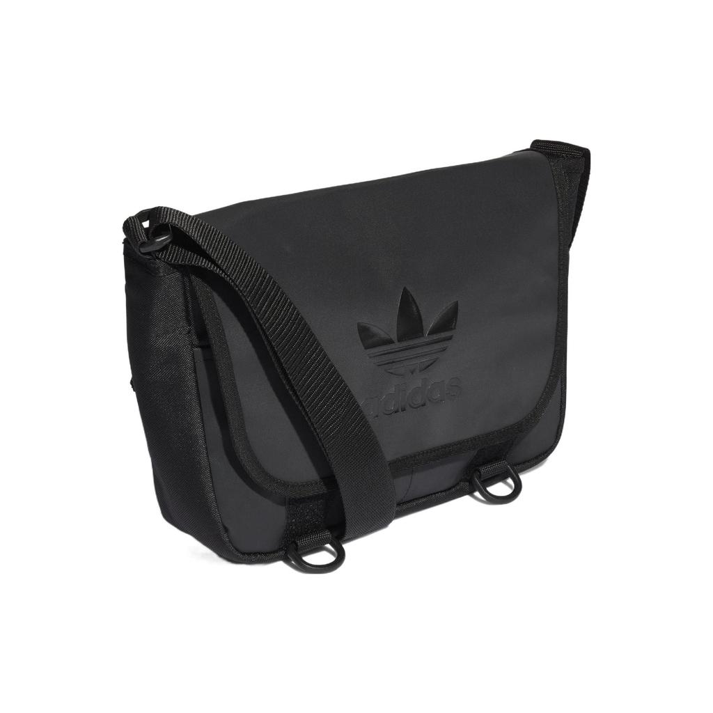 Adidas Originals Trefoil Large Logo TPU Messenger Bag Unisex bags Black HD7187