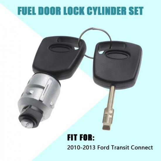 Fuel Door Lock Cylinder Fit for 2010 2011 2012 2013 Ford Transit Connect