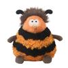 19cm Male Bee Drone Animals Plush Toys Soft Adorable Creative Pillow Cartoon Dolls Birthday Gifts for Girls and Boys Party Decor