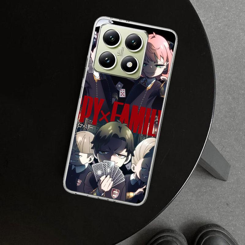 Anime S-Spy Family Anya Phone Case Cover for Xiaomi Redmi Note 15 14 13 12 11 Pro Plus 14S 12S 11S 11T 11E 10S 10 Customized Fun