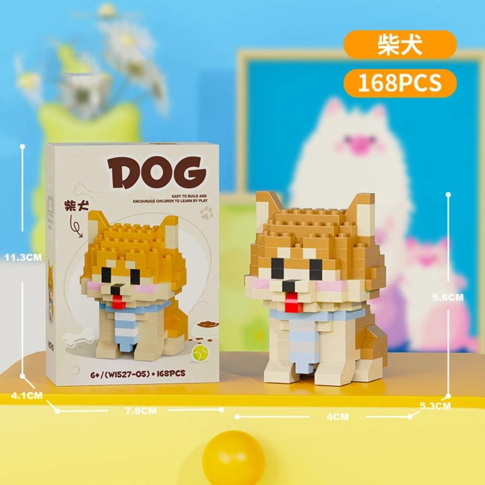 Adults Animals Micro Particle Building Blocks Toy for Children 6 to 12 Years Old Boy Birthday Gift Dog Cat Mini Bricks Girl Toys