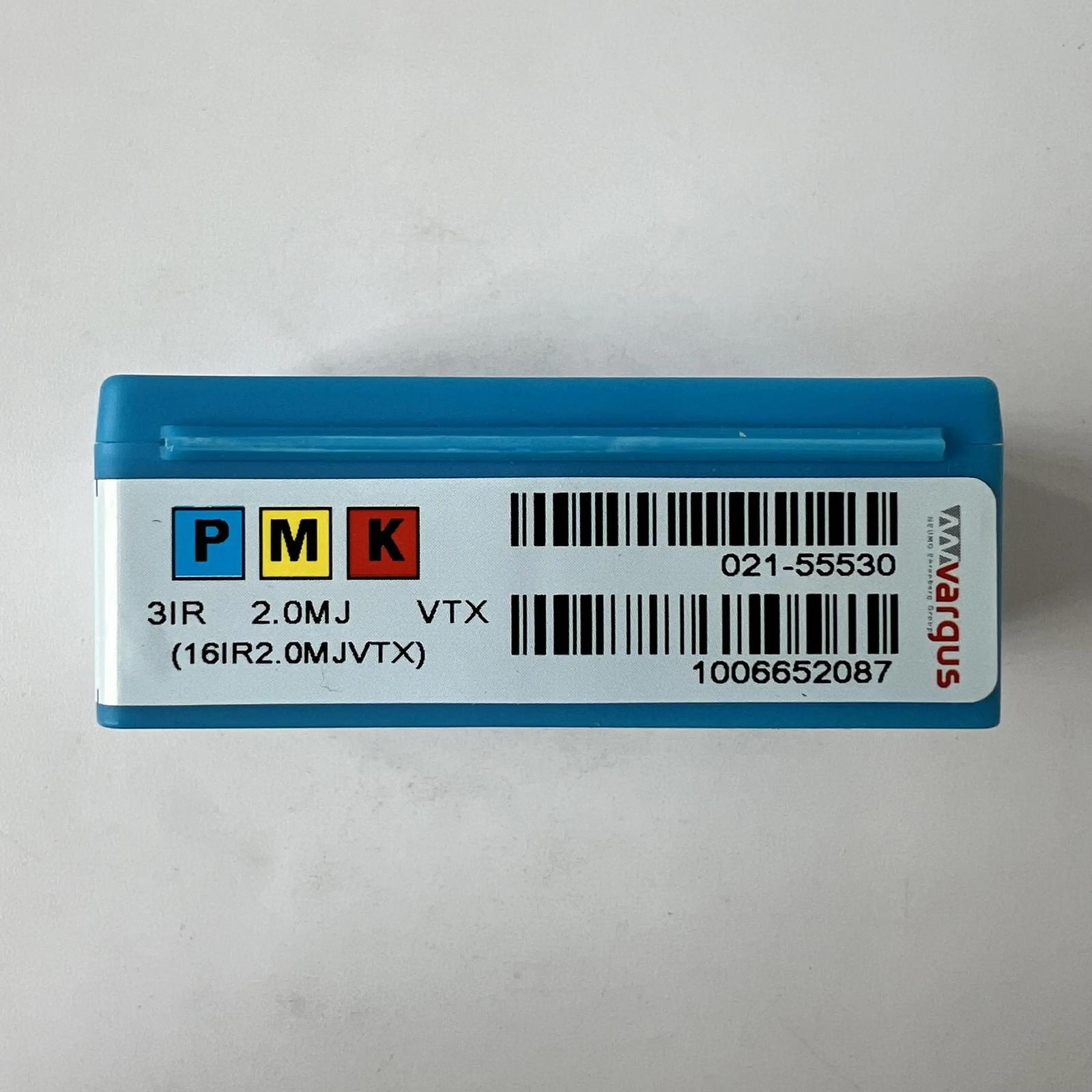 

Original / 3IR2.0MJ VTX / Industrial indexable Carbide Inserts 10 Pcs