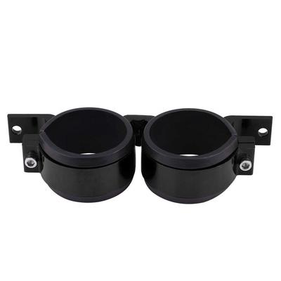 1 Pz Staffa di Montaggio Morsetto Pompa Carburante Doppia in Lega di Alluminio per Auto da 70 mm a 55 mm