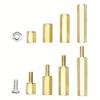 M3 Size Screws Kit Brass Material Nuts Kit Spacer Assortment Laptop Screws  PCB Assembly