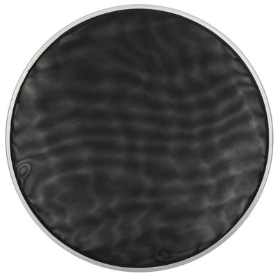 Pelle Silenziosa in Rete di Nylon da 10 Pollici per Batteria Set Percussioni Parti Strumento Nero