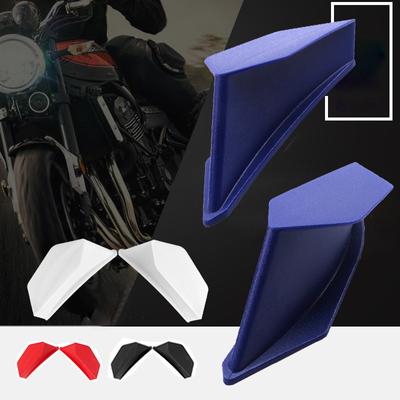 2 τμχ Κόλλα Universal Motorcycle Winglet Aerodynamic Spoiler Wing Kit για αξεσουάρ μοτοσικλετών Yamaha Suzuki Kawasaki Honda