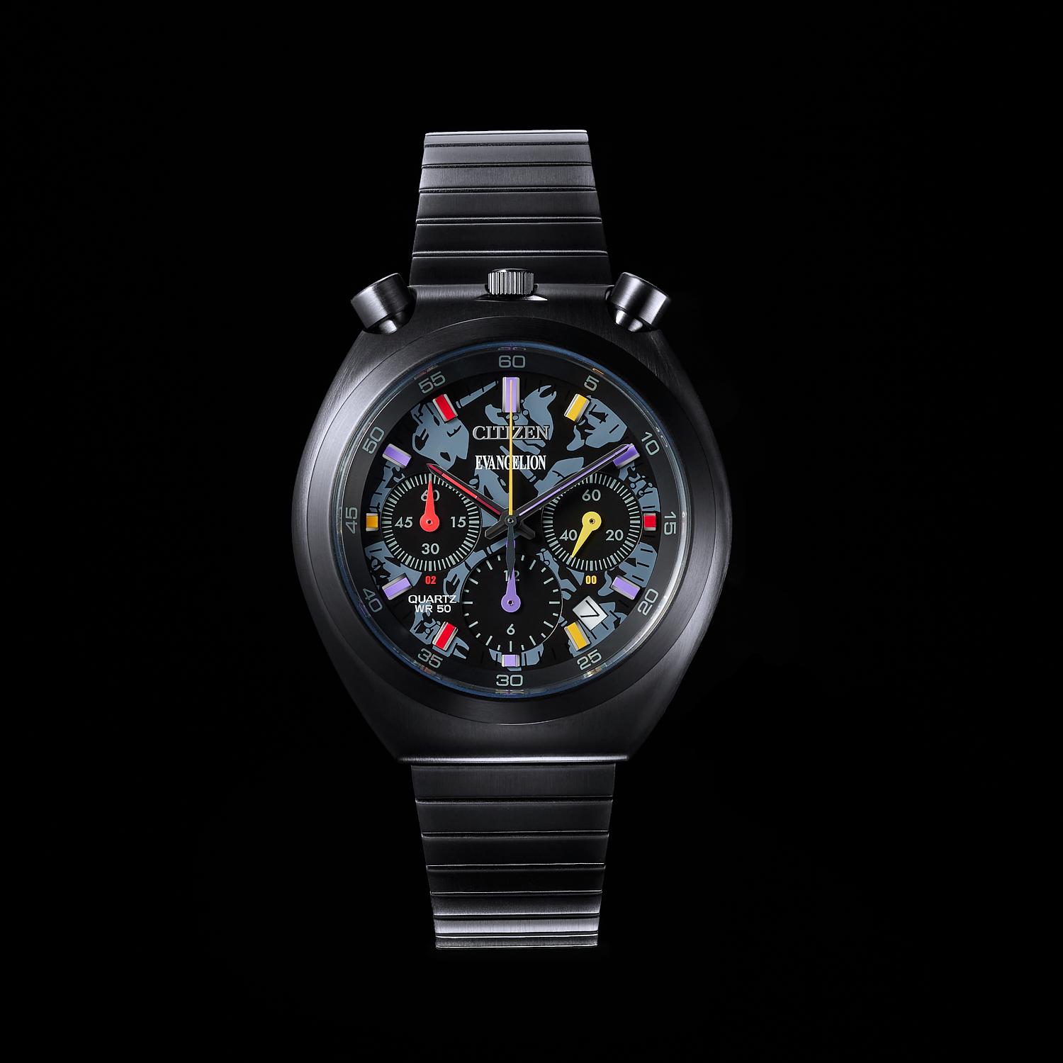 EVANGELION STORE Orologio Originale CITIZEN TSUNO CHRONO feat.RADIO EVA A0009703