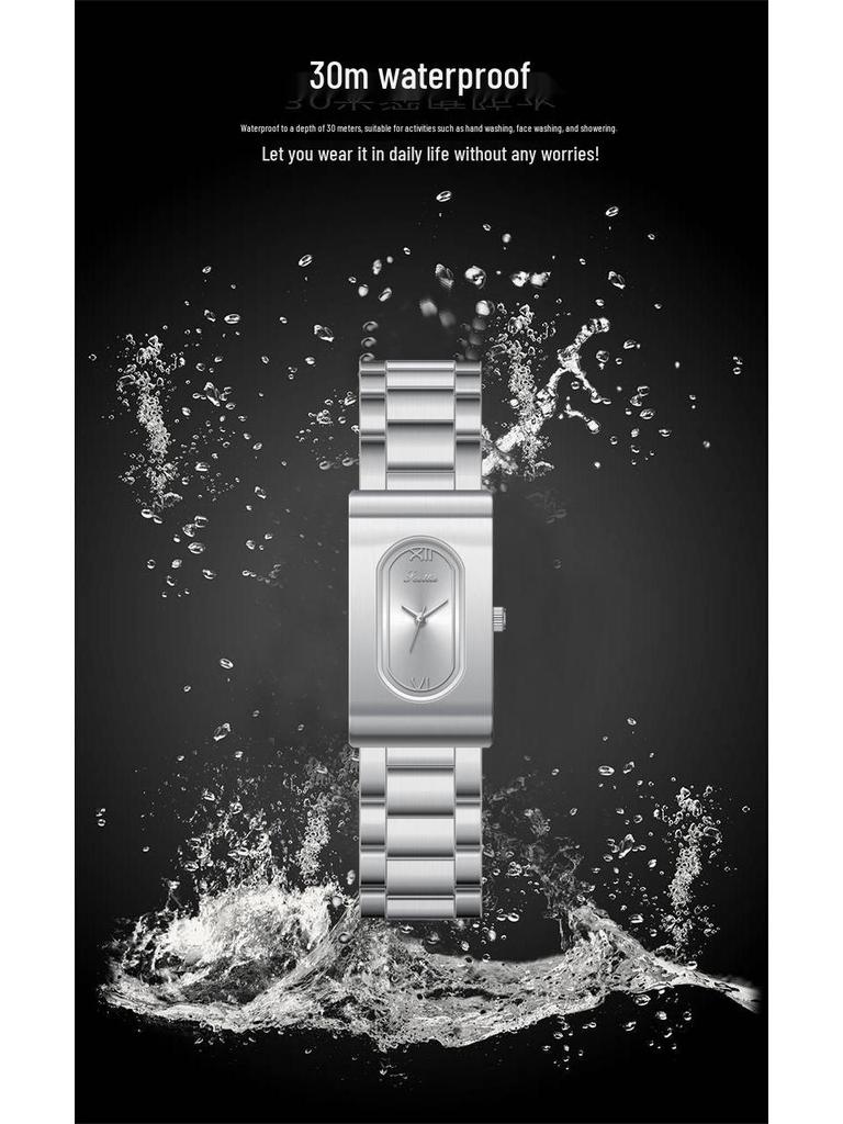 Shigaodi Damen Retro Minimalistische Lederarmbanduhr – Modisch, Lässig und Wasserdicht.