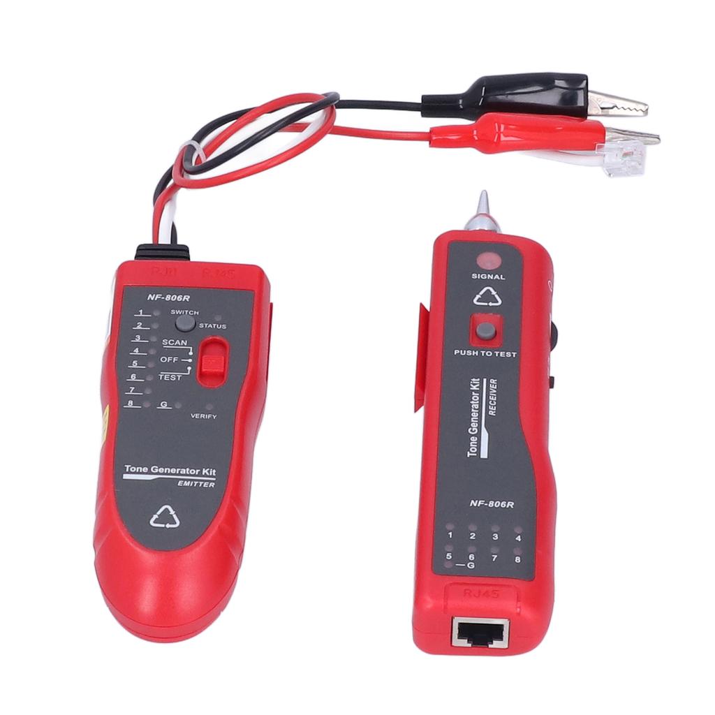 NF‑806R Leitungsfinder POE Anti-Überlastung Netzwerkkabeltester für Telekommunikationsleitung Outdoor