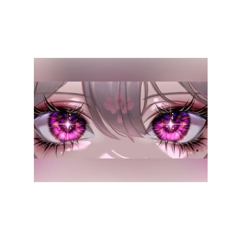 Kawaii Anime Mädchen Auge Druck Wandteppich Wandbehang Niedlicher Cartoon Fantasy Hintergrund Heimdekoration Anime Zimmerdekoration