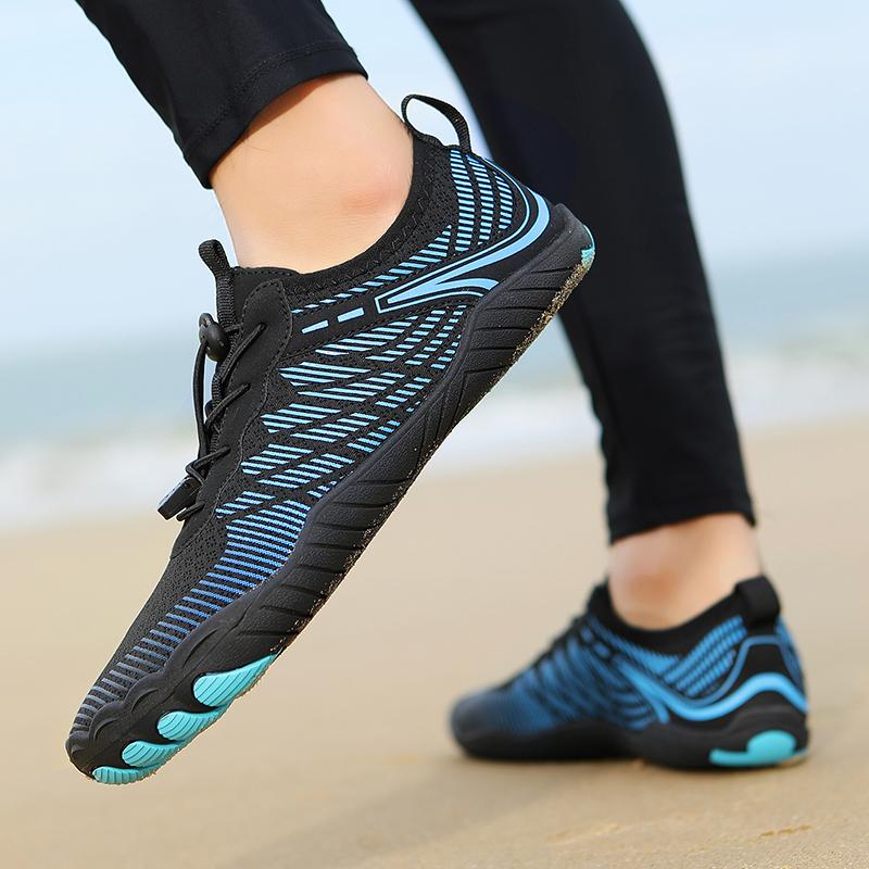 Foldable Breathable Aqua Shoes Unisex Quick Dry Barefoot Water Sneakers for Seaside Snorkeling Surfing Beach Wading Walking