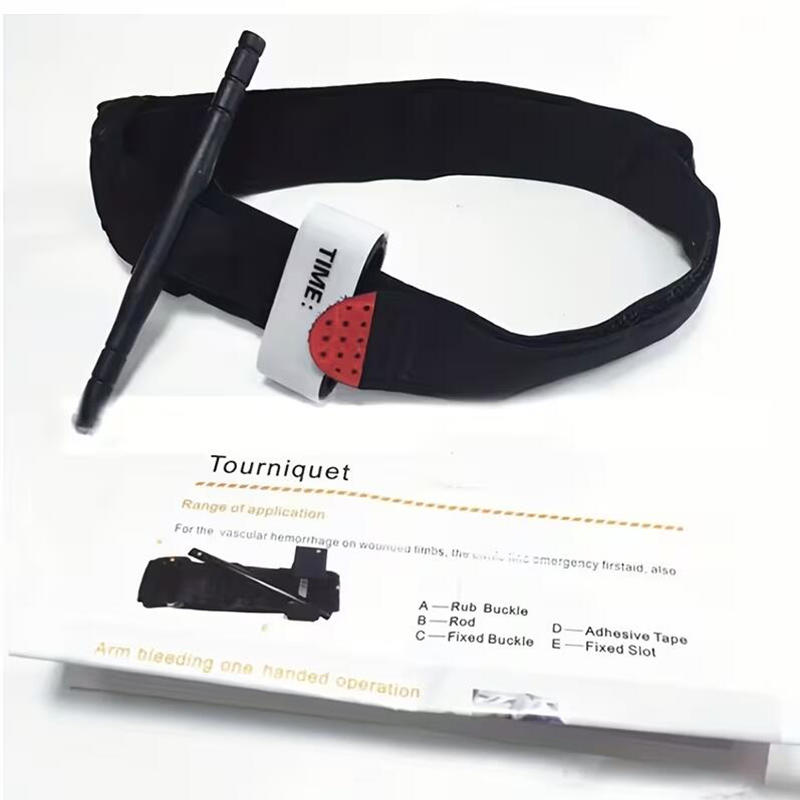 75 Cm Tourniquet Cat Outdoor Rotary Tourniquet Tactical Buckle Metal Matte Pen Tourniquet Military Medical First-aid Belt 65cm