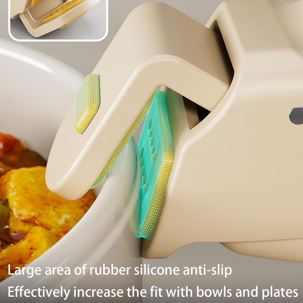 Removable Anti-Scalding Pot Handle - Detachable Cookware Handgrip for Frying Pan, Bowl, Dish, Plate, Kitchen Cookware Accessory