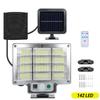 1PC 192 LED Split Solar Light Outdoor Waterproof with Motion Sensor Floodlight Remote Control 3 Modes for Patio Garage Backyard