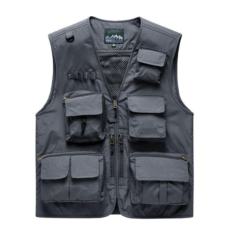 Men's 2019 Multi-Pocket Breathable Outdoor Workwear Vest