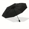 Fantasy Dragon & Tree Circular Wall ArtUmbrella with Cute Design, Portable 3-Fold Compact Umbrella for Men & Women, Valentine's Day Mother's Day Hallo