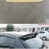 For 2013--2018 Peugeot 206 Hatchback Rear Roof Spoiler Trunk Lid Wings ABS Plastic Black Carbon Car Exterior Tuning Accessories