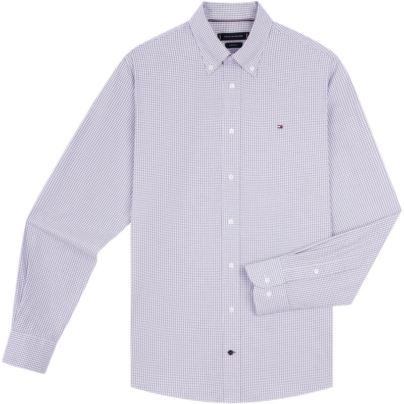 Tommy Hilfiger Men s Plaid Long-Sleeve Shirt 40