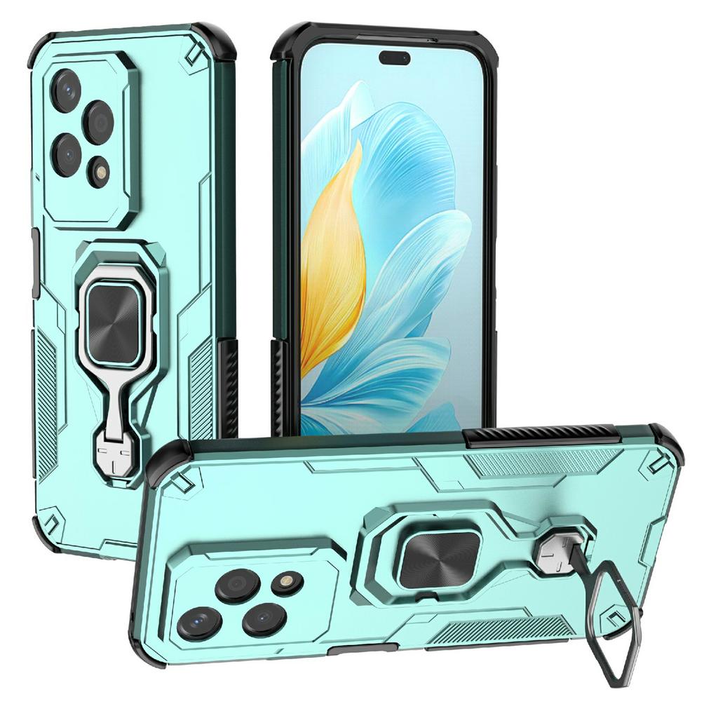For Honor 200 Lite Case Rotatable Ring Kickstand PC+TPU Shockproof Phone Cover
