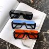 Net Red Retro Street Shot Sunglasse Men Half Frame Show thin Face Sunglasses Women Glasse Car Driving Glass Anti Glare Accessory