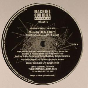 12inch Record PRESSLABOYS - 6900 Collins Avenue EP MGI003 Machine Gun Ibi 2005 UK Dance & Electronica Used