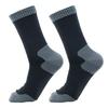 1 Pair Waterproof Socks Elastic Breathable Mid-Tube Soft Socks Foot Protection Windproof