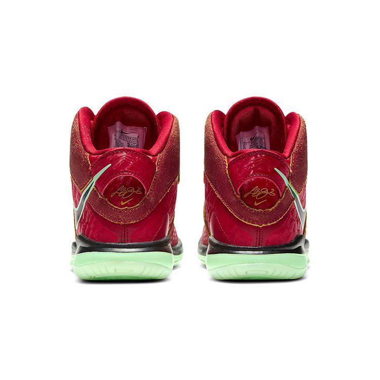 Nike Lebron 8 'Empire Jade' Purple Forbidden, James Mid Top Vintage Basketball Shoes Black Red DH3238-600