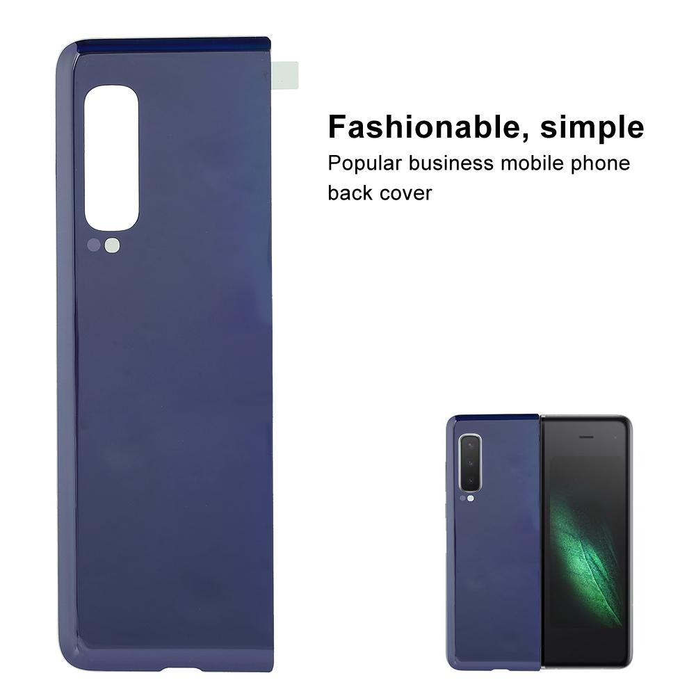 Fashionable Simple Mobile Phone Battery Glass Back Cover Rear Housing Replacement for Fold F900 F900F F900U