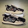 Herrenschuhe Neu Frühling Vielseitig High-End Dicke Sohle Heiß Sportlich und Lässig Trendschuhe Dad Shoes
