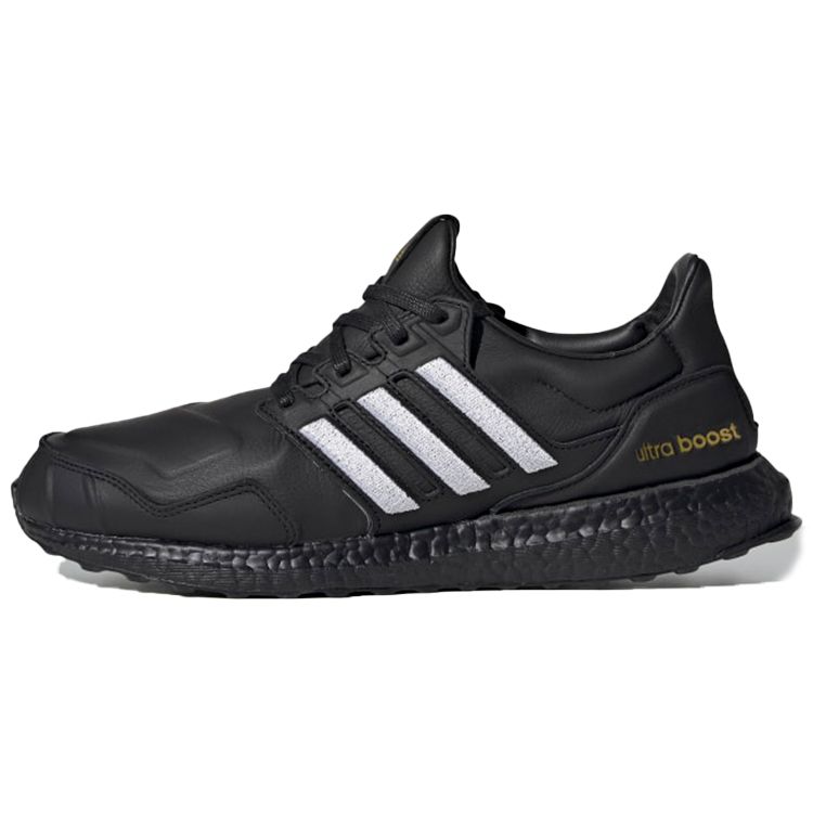 

Черные кожаные кроссовки унисекс adidas UltraBoost DNA Core-Black Cloud-White Gold-Metallic EG2043
