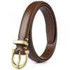Double-sided Cowhide Women's Belt Online Fashion Hand Sewing Needle Buckle Belt Jeans Belt Women