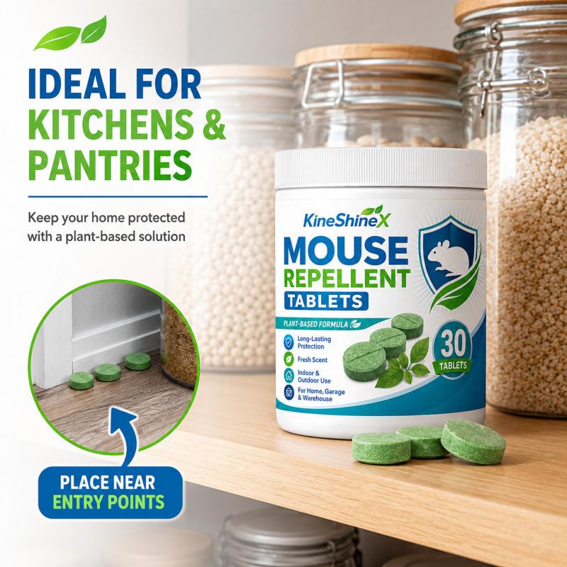 Plant-Based Scent Pellets for Effective and Deterrence