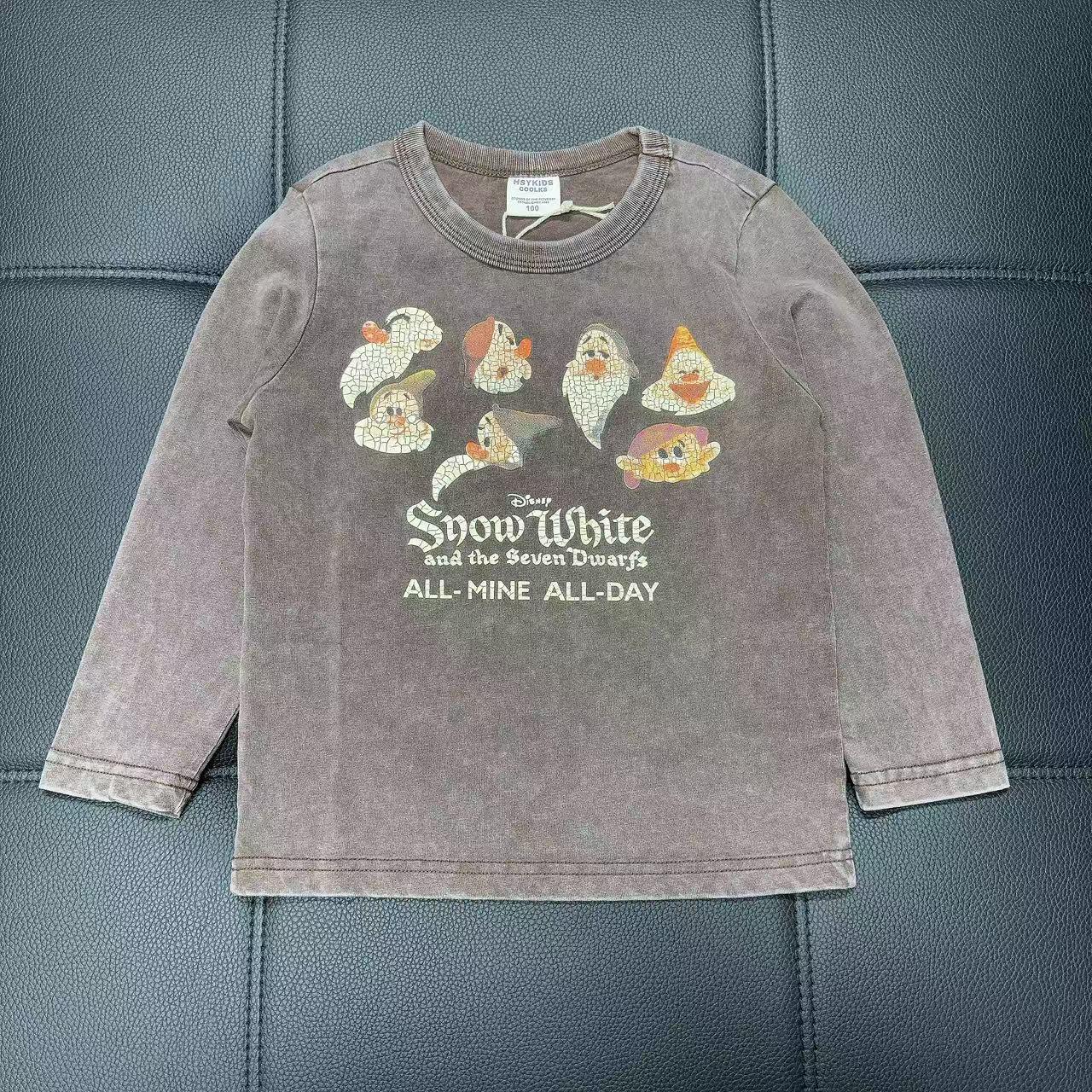

Seven Dwarfs Kids Versatile Casual Long Sleeve 130 коричневий