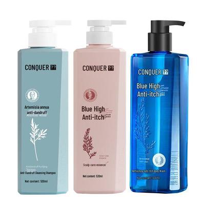 Conquer Anti-Dandruff Refreshing Hair & Body Wash 3-Piece Set