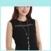 Stylish Long Titanium Steel Sweater Chain For Women With Geometric Pendant Perfect For Casual Wear