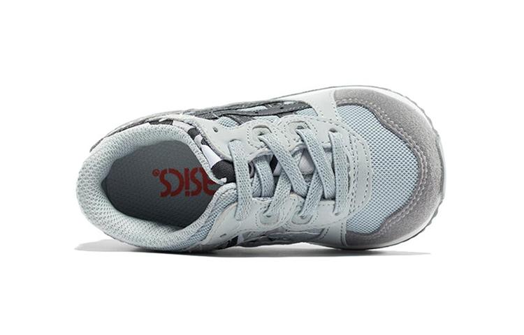 Asics Gel Lyte 3 Abrasion Resistant Breathable Low Top Toddler Shoes Gray Infant And Toddler C7A3N-9696