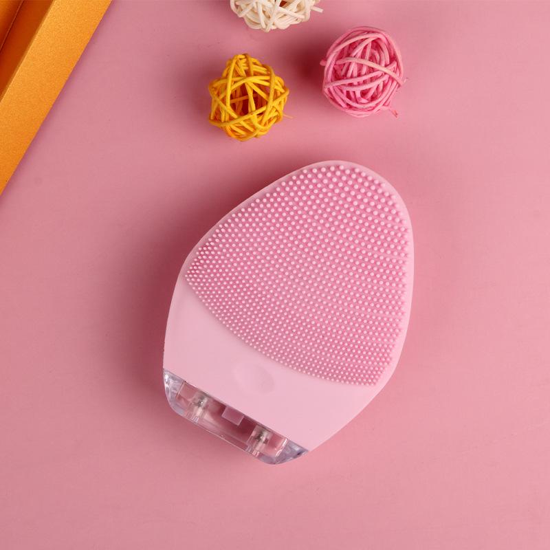 Electric Silicone Facial Cleansing and Pore Massager Ultrasonic