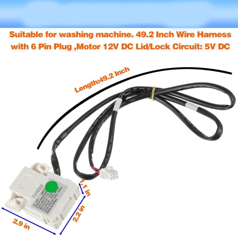 Lid Switches Assembly Replacement Universals EBF61674802 Washer Lid Switches Home Appliance Spare Accessories Enduring