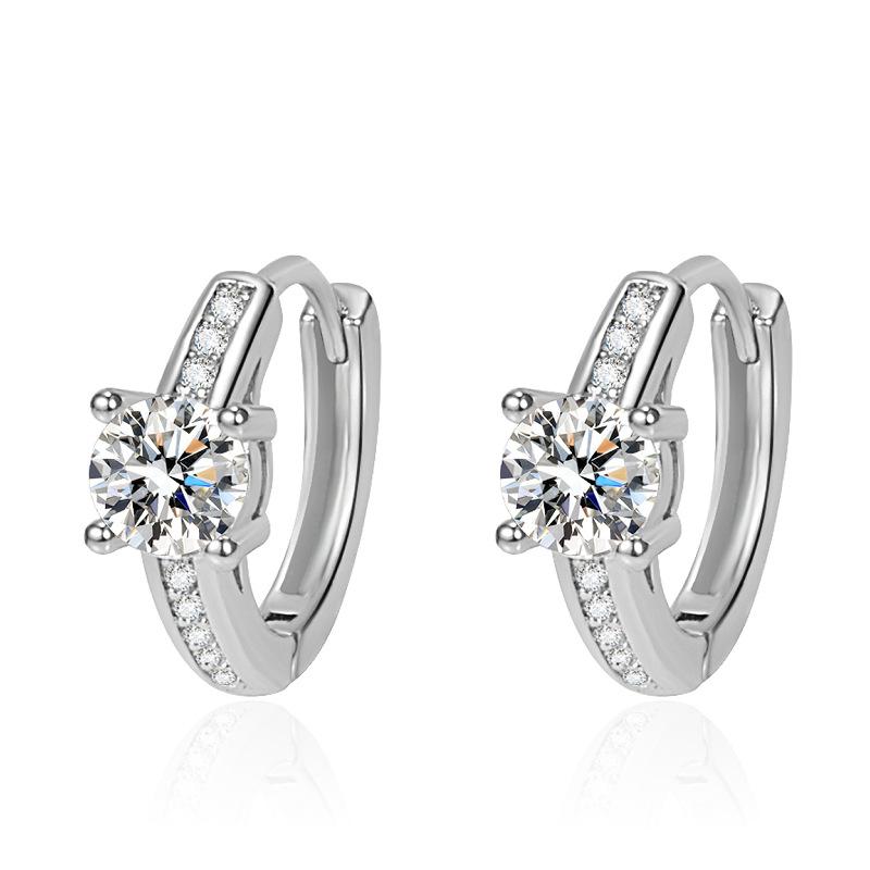 925 Silver Stud Earrings Beautiful Earrings High Quality For Women Earring Wedding Fine Jewelry Accessories Party Gift