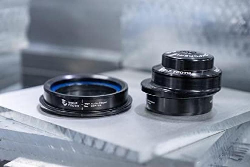 Wolf Tooth EC44 Upper EC44 Lower GeoShift Angle Headset 2°Performance Long(90-115mm)