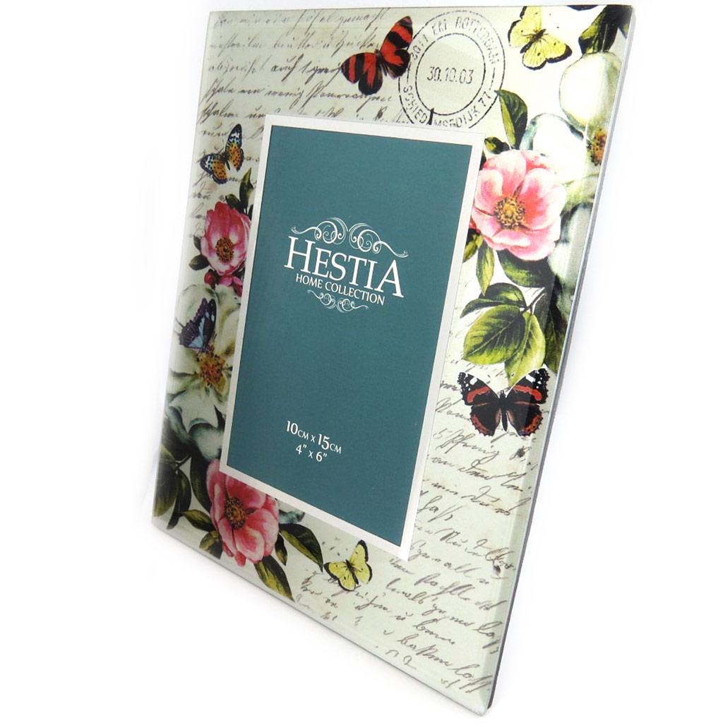 Les Trésors De Lily [L6833] - Fotorahmen 'Seidenschmetterling' tutti frutti (10x15 cm)