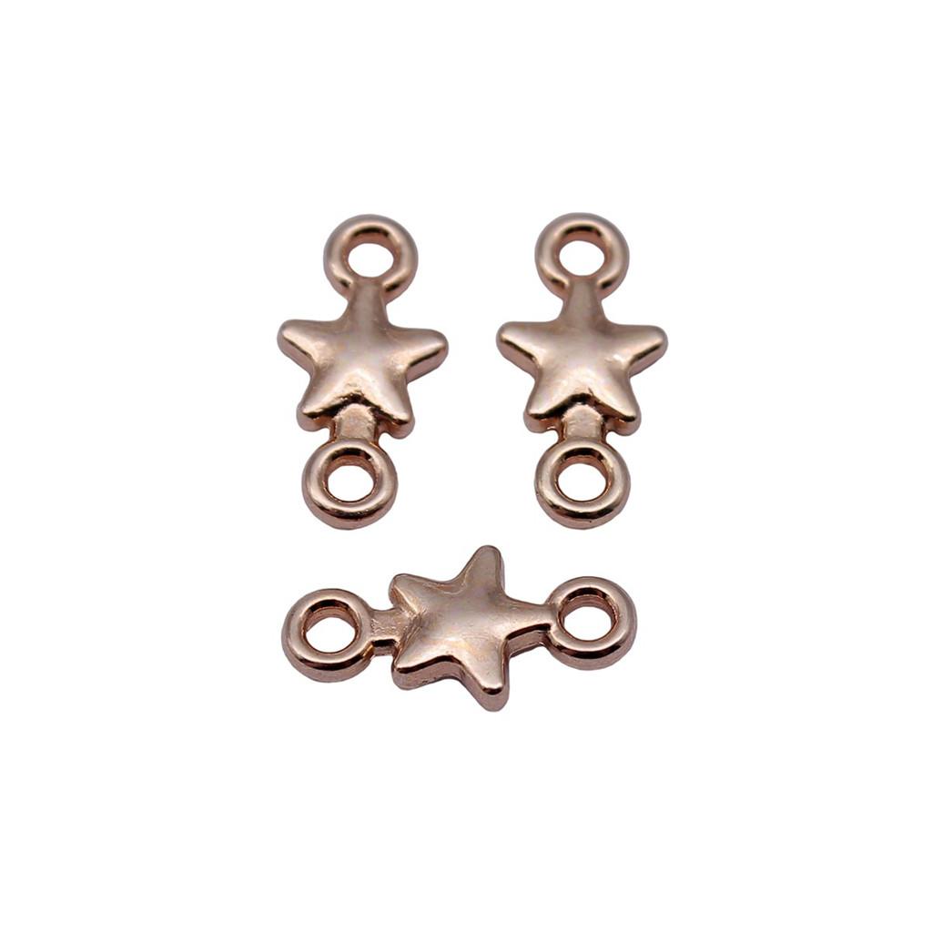 Double Star Connectors Moon For Celestial Themed Bulk Jewelry Findings