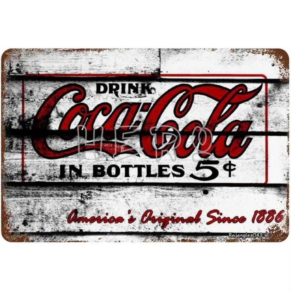Tin Sign Retro Metal Plaque Painting Wall Decor 20x30cm