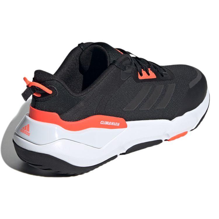 Adidas Climawarm Cruiser Comfortable Fabric Shock Absorption Durable Lightweight Low-Top Casual Running Shoes Unisex Sneakers Black Orange GZ4162