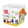 Kawada Diamond Blocks KIHONIRO (Basic Color) Large, Ages 3 and Up, Building Blocks Toy, ND-08