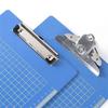1Pcs Blue Writing Pad Board A4/A5/A6 Menu Bill Folder New Clip File Organize  Paper Ticket Storage