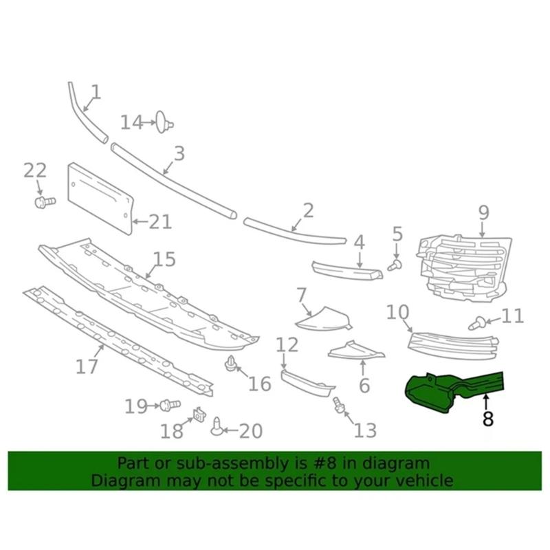 Durability Polypropylene Brake Ventilation Hose With Upgraded Air Guide Design For Improved Cooling Efficiency LR098392