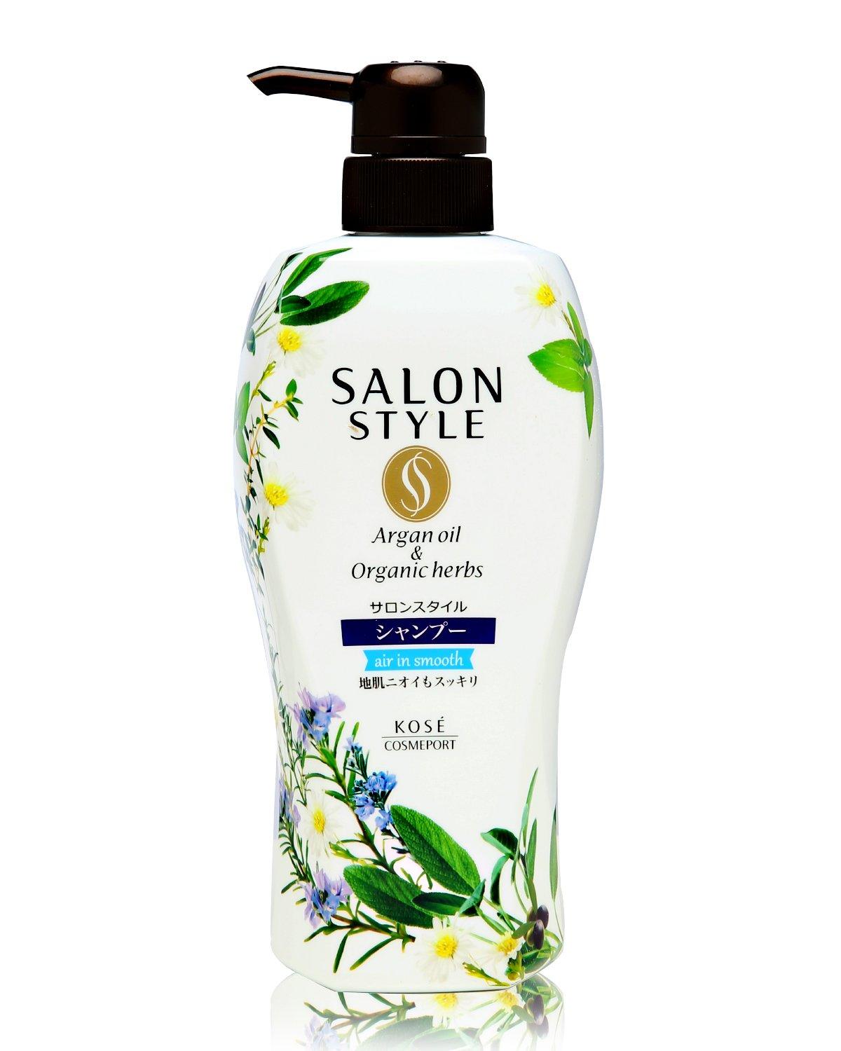 

KOSE SALON STYLE Шампунь 500 мл без силикона (Воздушный вход Гладкий)